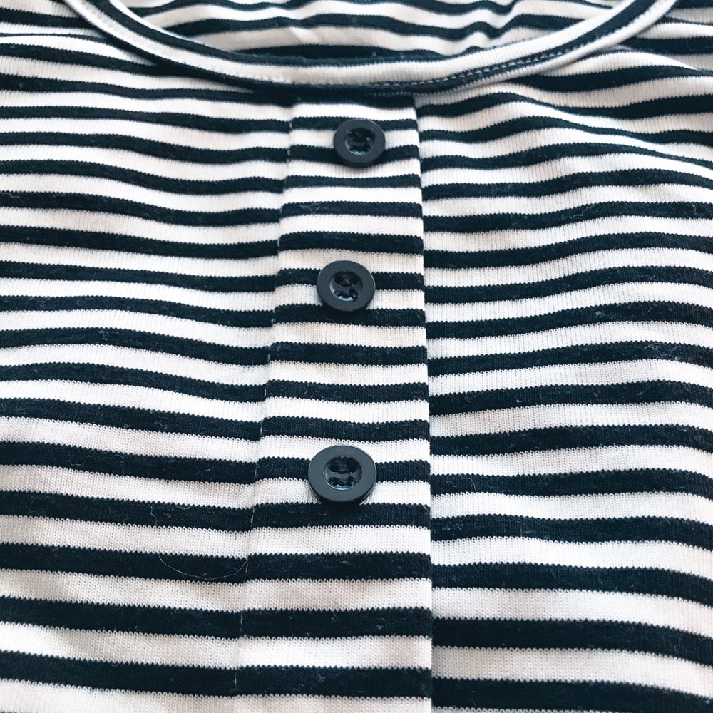 SHEIN striped button up top - Picture 4 of 5